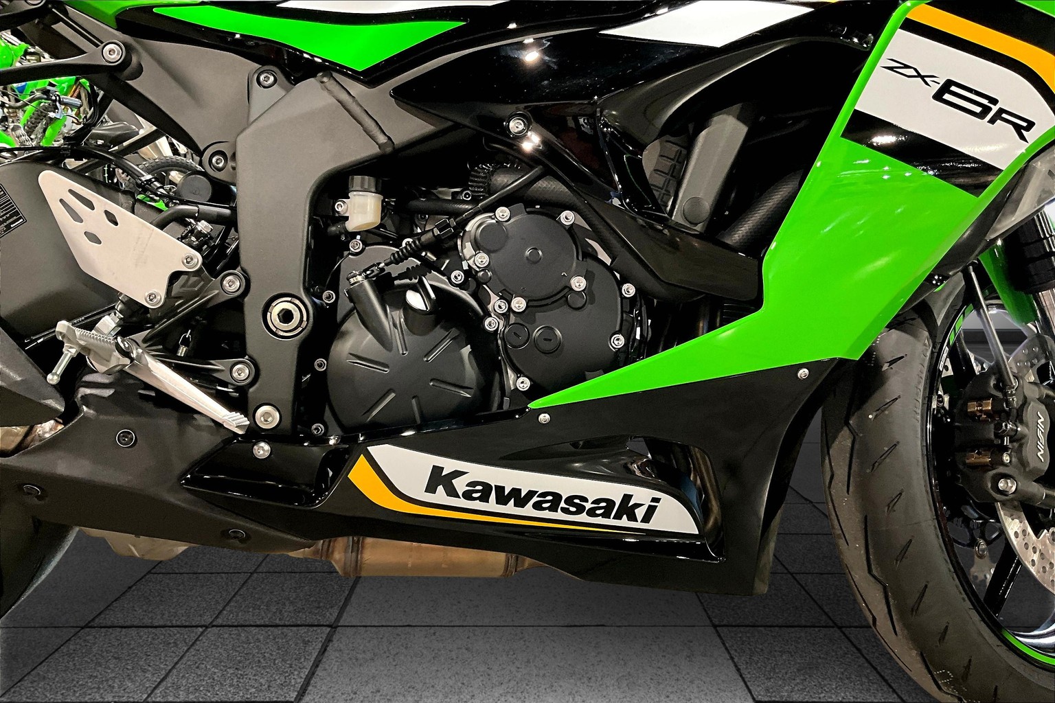 m10069  H2R 006 緻密/Subtlety 2009-2025 Kawasaki ZX-6R Full System Street Slayer Carbon